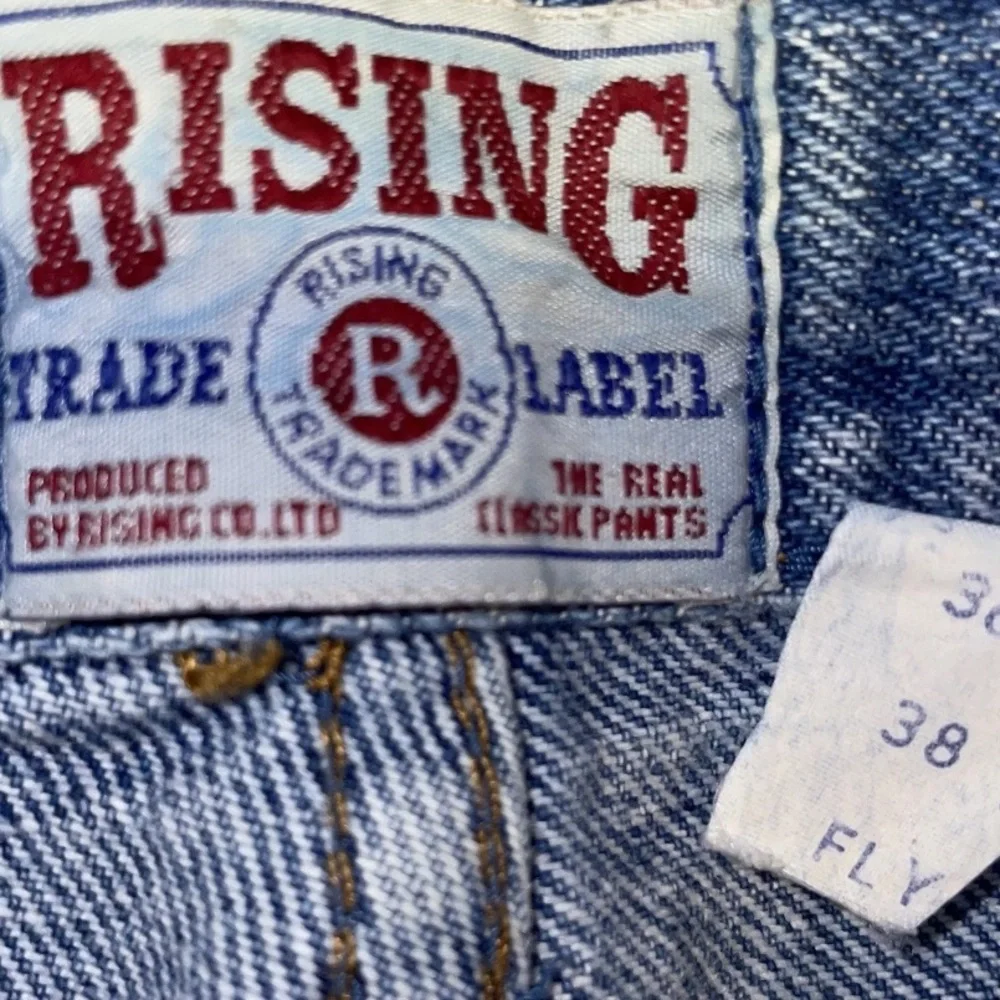 Vintage Mom Jeans Tapered Pleated  Hi Waist size 26 x 31 TRUE Vtg - Picture 8 of 9